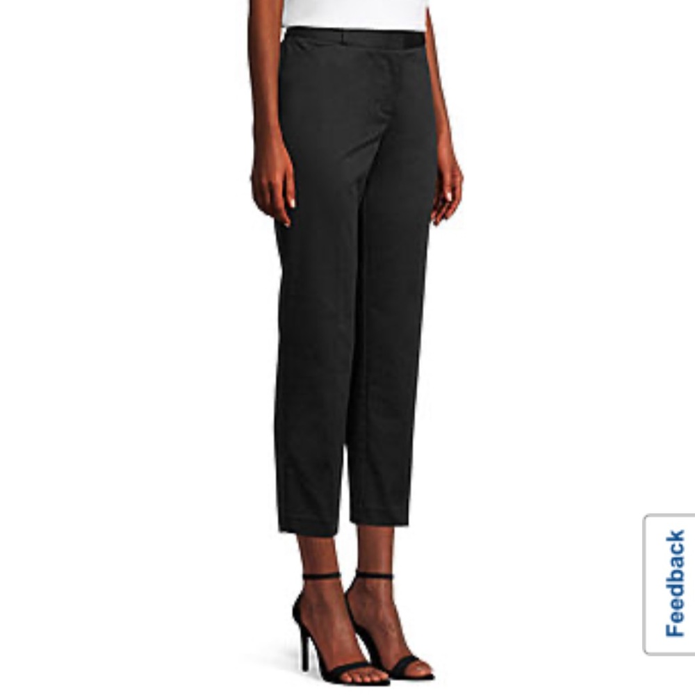 NWT Liz Claiborne Emma Womens Mid Rise Slim Fit Ankle Pant